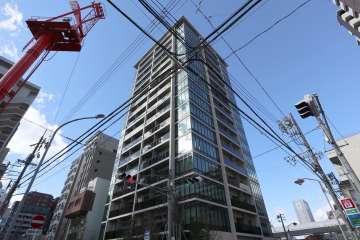 グランドメゾン久屋大通の外観（南東側から）