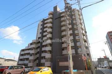 ザ・ブライムレジデンスの外観（北西側から）