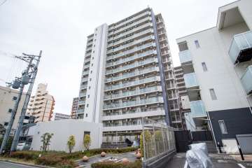 エステムコート新大阪X ザ・ゲートの外観（北西側から）