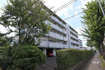 辻町住宅4棟の外観（北東側から）