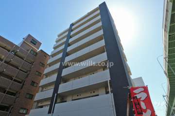 パルティール黒川の外観（北西側から）