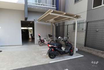 バイク置き場