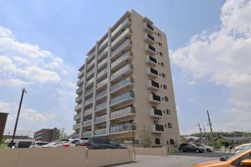 オープンレジデンシア徳重ガーデンコートの外観（南東側から）