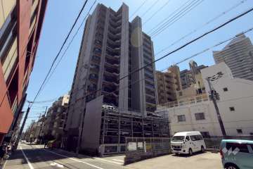 ジオ六甲道の外観（北東側から）