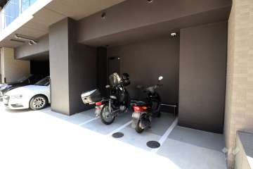 バイク置場
