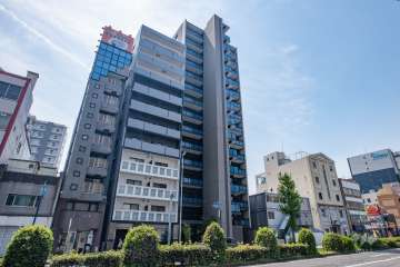 オープンレジデンシア千種広小路の外観（北東側から）