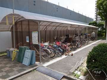 A-3棟の駐輪場