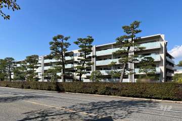 シエリア芦屋浜町の外観(南側から)