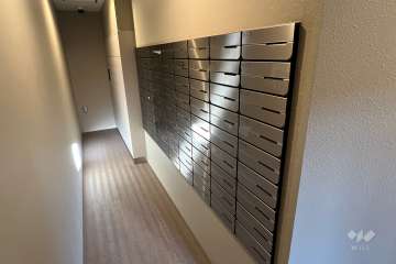 共用ポストと宅配ボックス