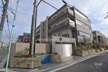 グランドメゾンThe本山の外観（北西側から）