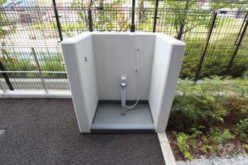 ペット足洗い場