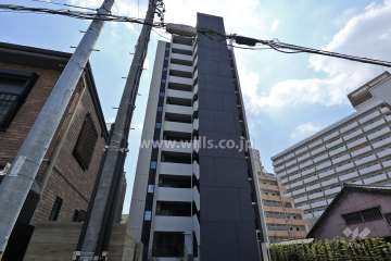 オープンレジデンシア名駅那古野の外観（北側から）