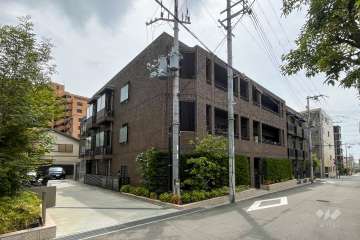 ワコーレThe岡本の外観（北西側から）