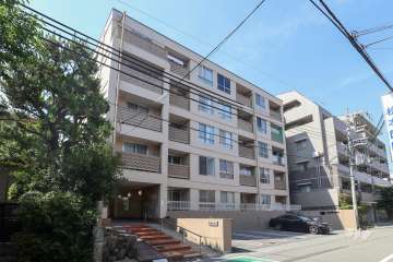 花屋敷コーポラスの外観（南西側から）