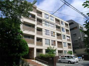 花屋敷コーポラスの外観（南西側から）
