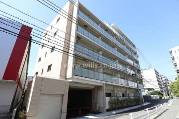 サンクレイドル深江駅前の外観（南側から）