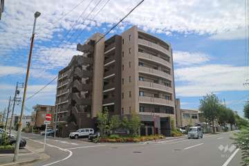 カルティア金山StationEastの外観(北西側から)