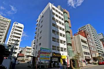 サンマンション丸の内の外観（南西側から）