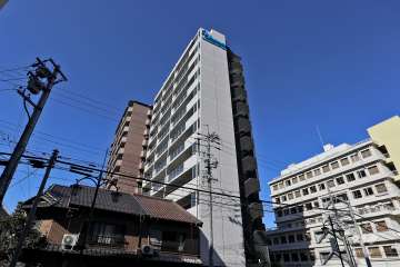 プレサンス名古屋stationフレアの外観（南東側から）