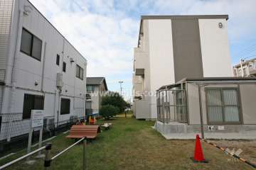 天白第一住宅9号棟の外観（東側から）