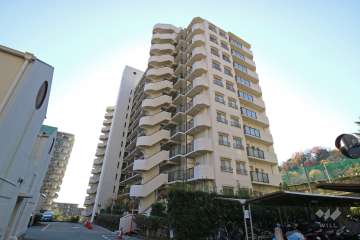 ラヴェニール宝塚中山台ドゥジェームの外観（北側から）