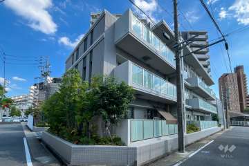 プレミスト茶屋ヶ坂駅前の外観(北西側から)