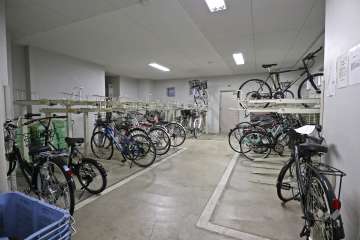 屋内駐輪場