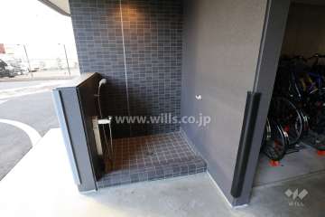 ペット足洗い場