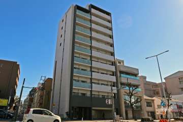 パルティール浅間町の外観（西側から）