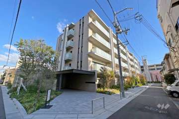 シエリア芦屋南宮町の外観(北西側から)