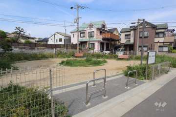 敷地に隣接する公園