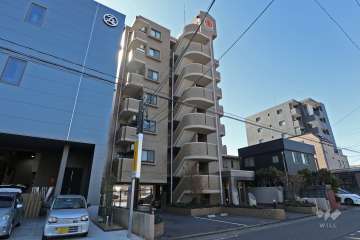 シャトー本陣の外観（北側から）