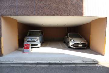 敷地駐車場(屋内平面式)