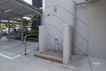 ペット足洗い場