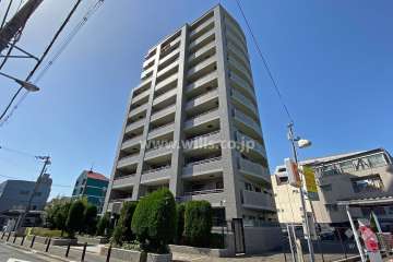 エスリード上新庄の外観（東側から）