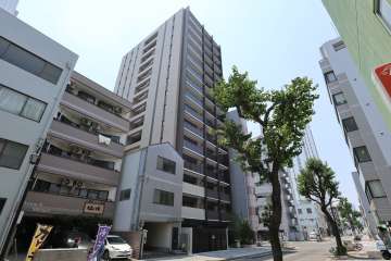 オープンレジデンシアザ・ミッドフォートの外観（北東側から）