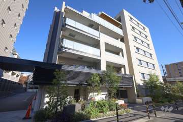 プラウド吹田千里丘テラスの外観(北西側から)