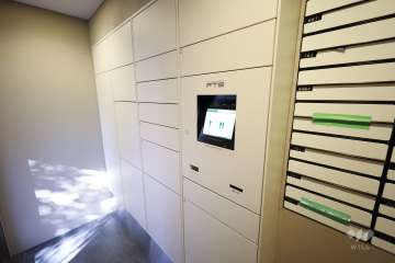 共用ポストと宅配ボックス