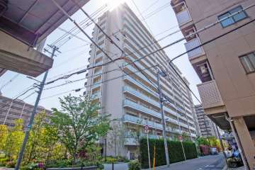 ローレルスクエアOSAKA LINKの外観(北西側から