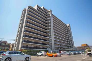 ローレルスクエアOSAKA LINKの外観(北東側から