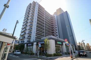 シエリア本郷駅前の外観（北東側から）