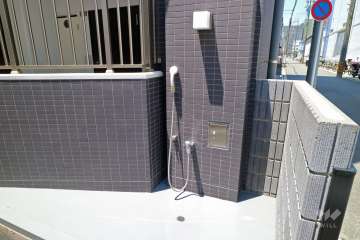 ペット足洗い場