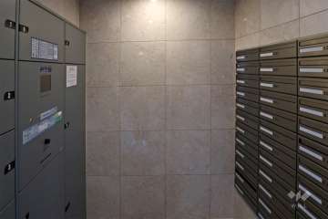 共用ポストと宅配ボックス