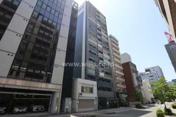 プレサンス丸の内アデルの外観（北東側から）