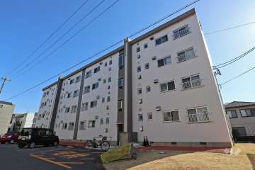 天白第一住宅12号棟の外観（北側から）