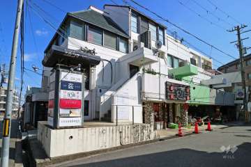 逆瀬川壱番館の外観（北西側から）