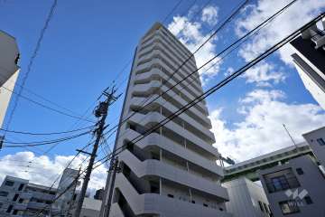 パルティール黒川本通りの外観（北東側から）