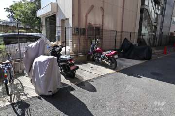 バイク置き場