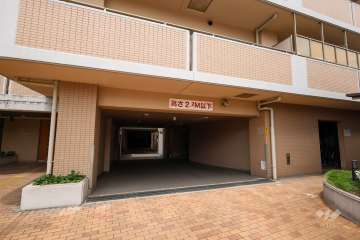 駐車場の出入口