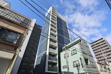 メイクスデザイン鶴舞の外観(南東側から）